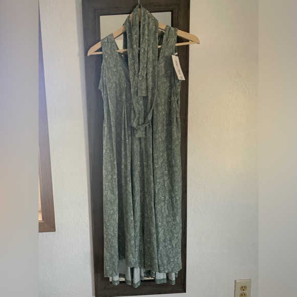 Latched Mama Pants - LM sage succulents romper